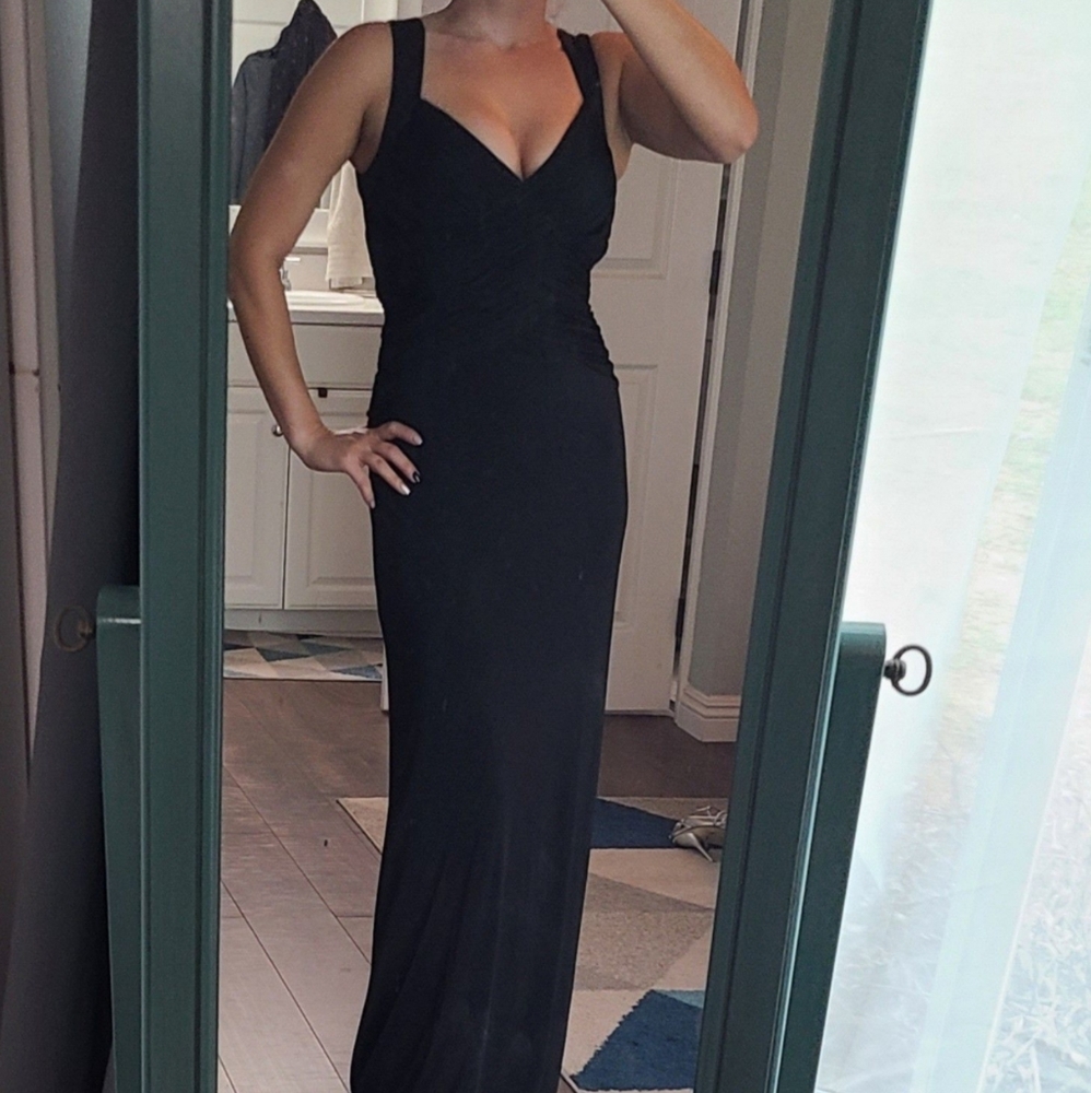 NWT Full length BCBG gown